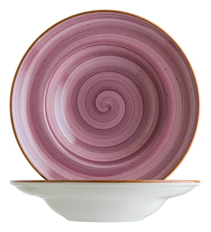 Bonna Aura Blackberry Gourmet Plato llano 27 cm morado - 6 ud