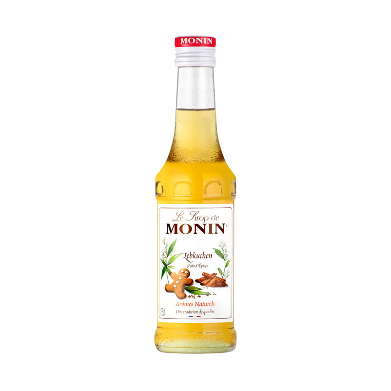 Lebkuchen - Sirope Monin botella pequeña (0,25 l)