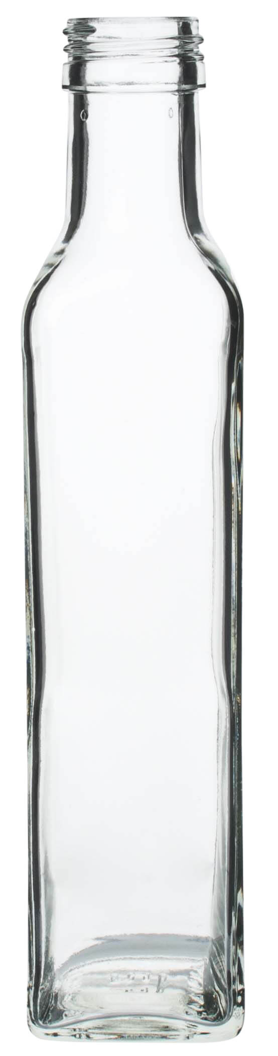 Botella de vidrio angular - 250 ml
