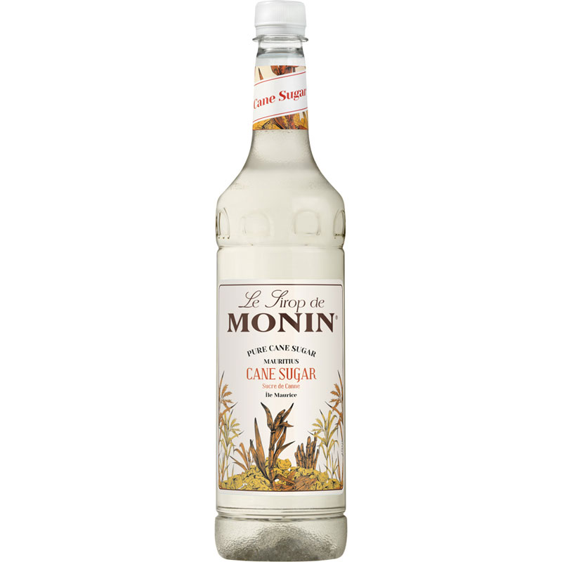 Azúcar de caña - Sirope Monin, botella PET (1,0 l)