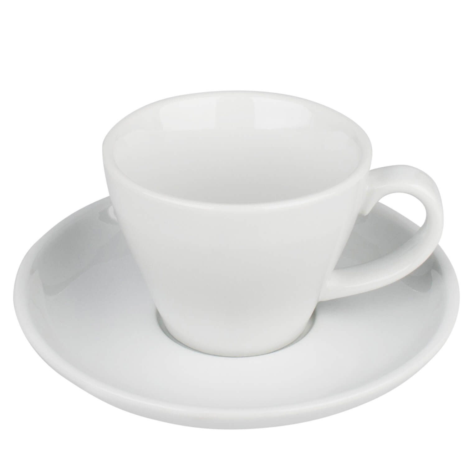Taza doble, taza de café / platillo - 0,18 l