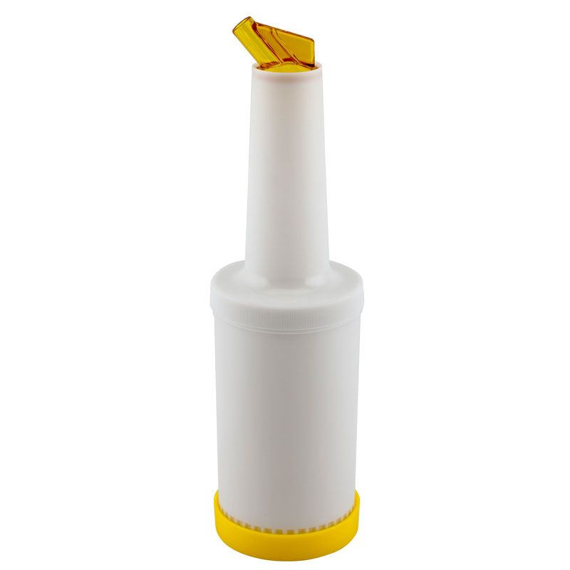 Botella dosificadora para barra Store And Pour, 1,0 l - amarillo