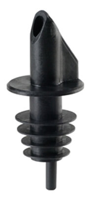 Vertedores, plástico, mediano - Negro