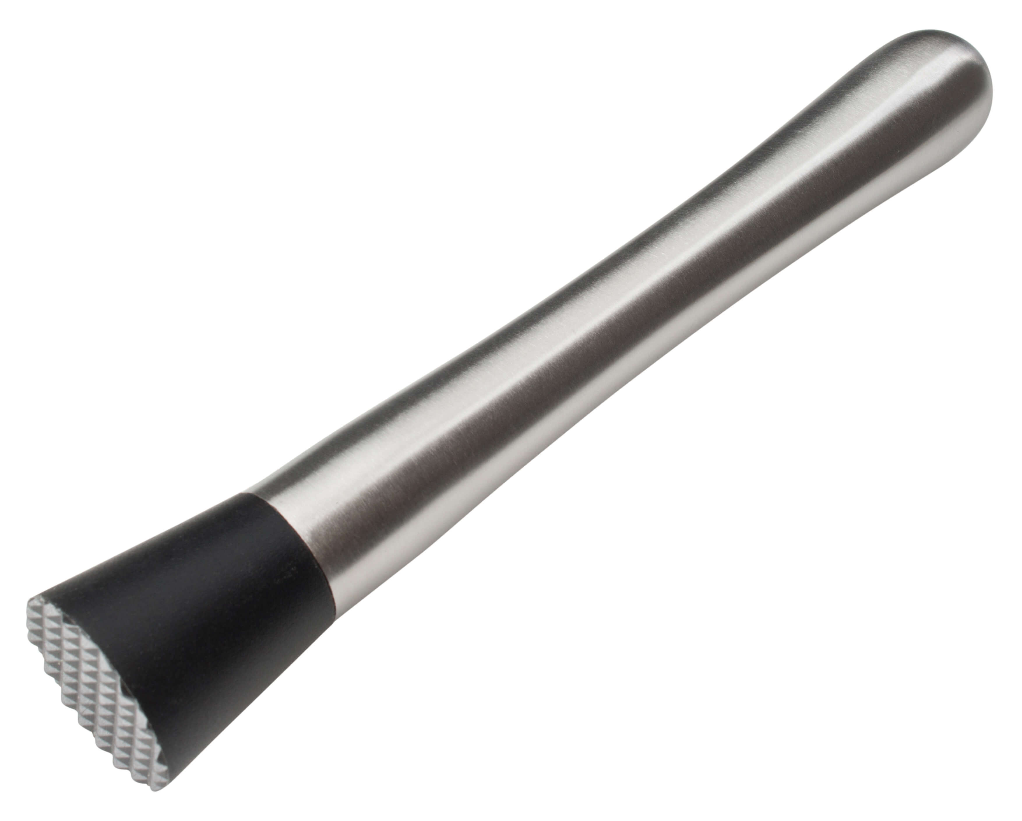Machacador, extremo gofrado - acero inoxidable (20,5 cm)