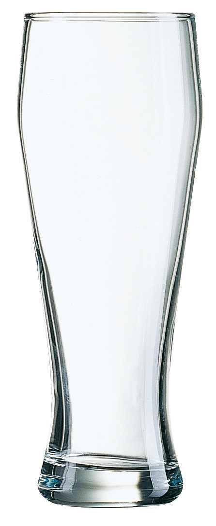 Vaso de cerveza de trigo Bayern, Arcoroc - 690 ml, calibrado para 0,5 l