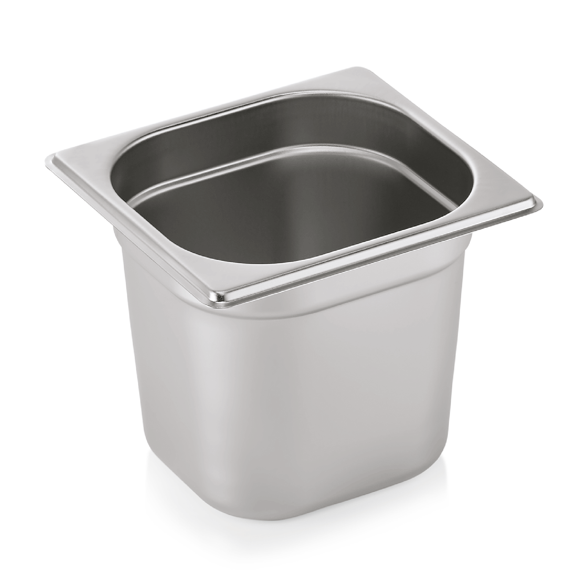 Recipientes GN 1/6, acero inoxidable, CNS - 15 cm (6 uds)