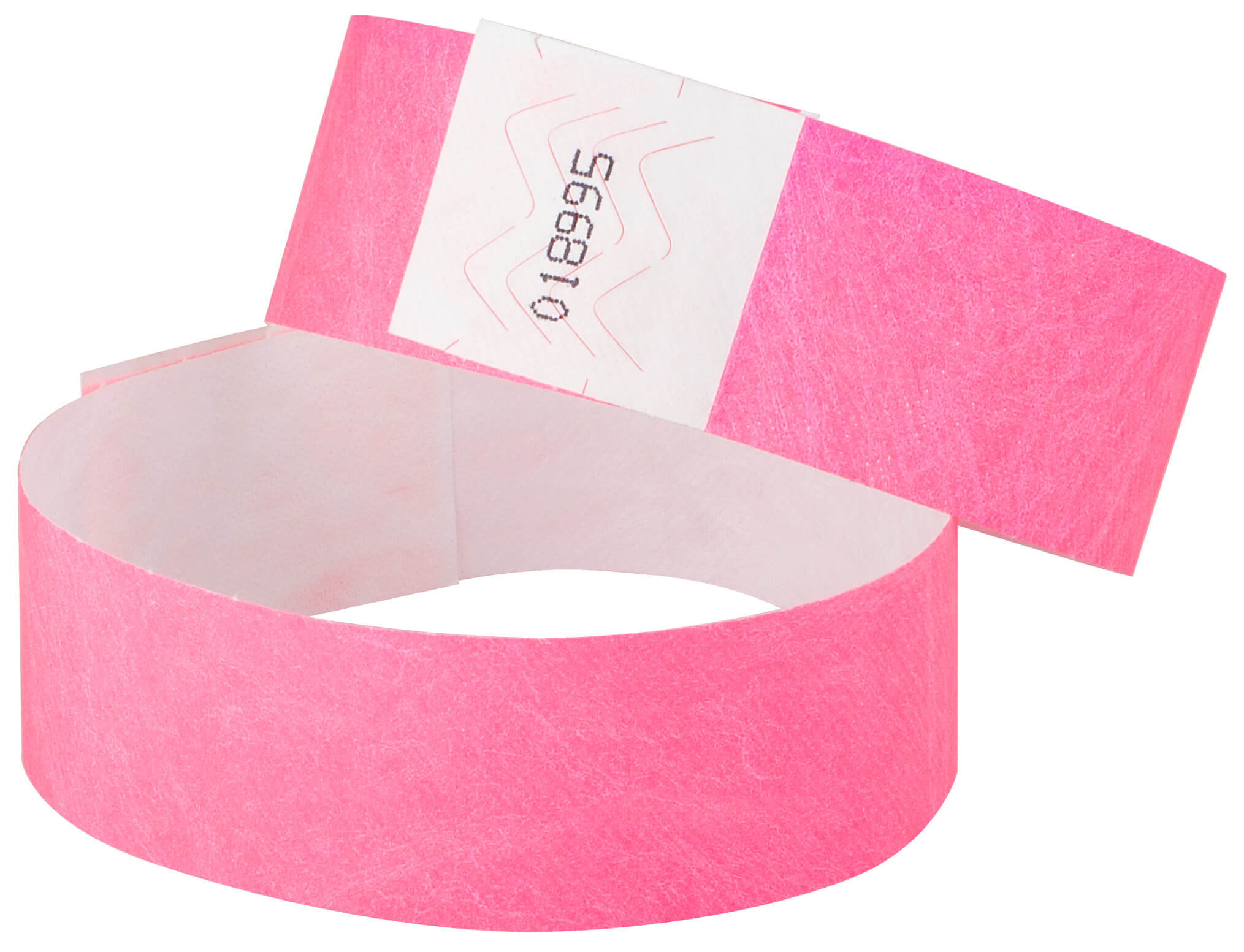 25 bandas de entrada Tystar 25 x 2,5 cm - rosa