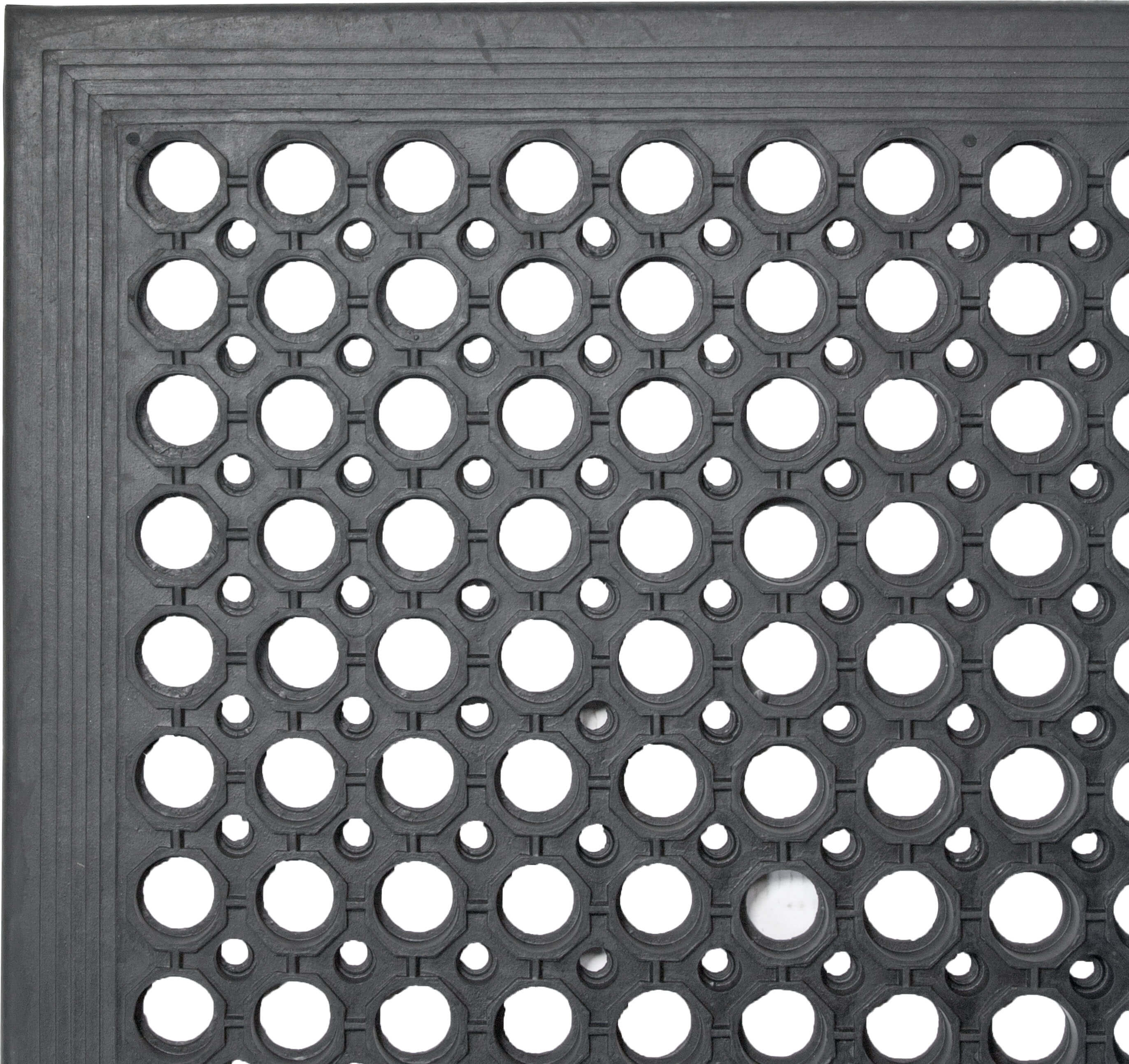 Alfombrilla negra - Goma (152,5 x 91,5 cm)