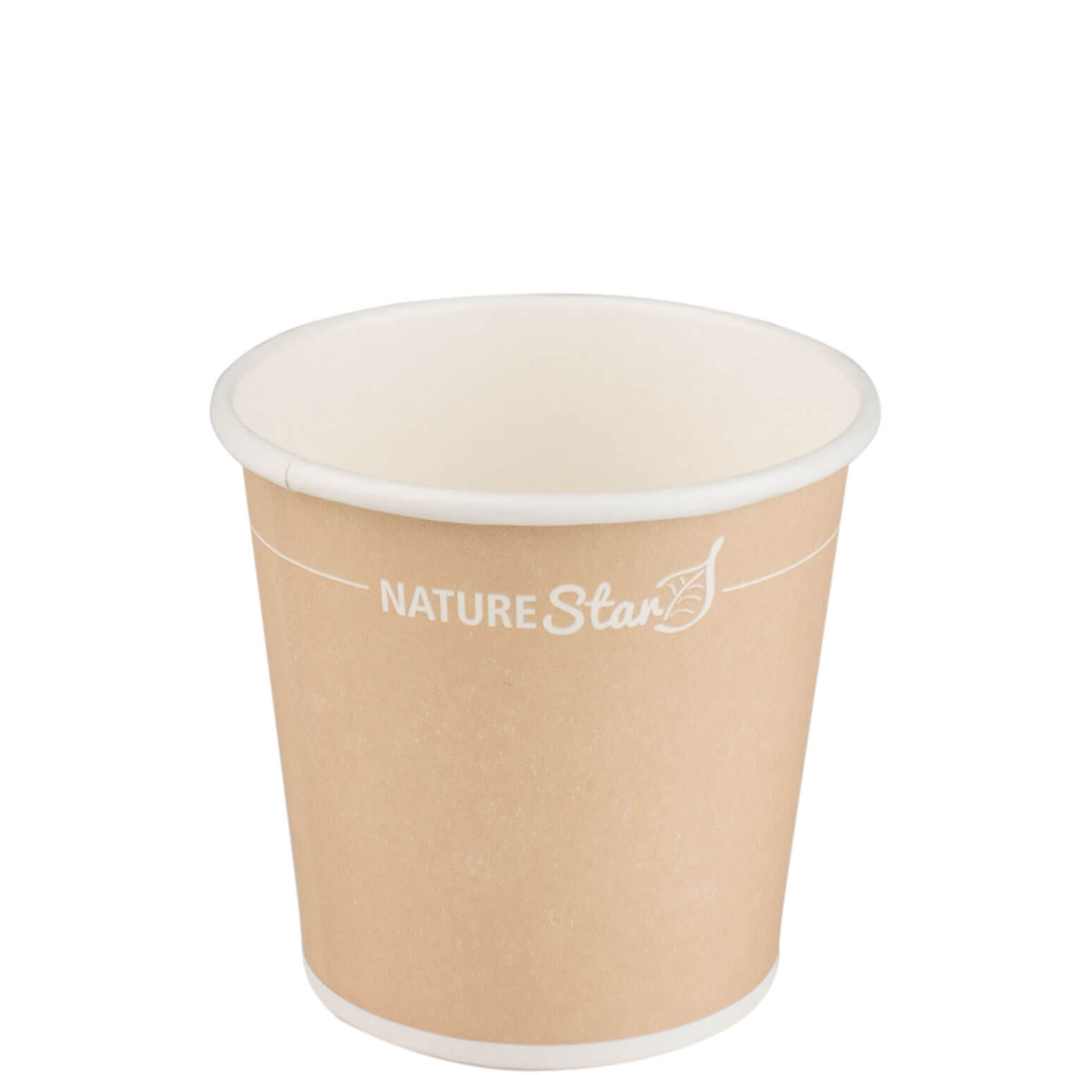 Taza de café espresso/café de papel, marrón - 100 ml