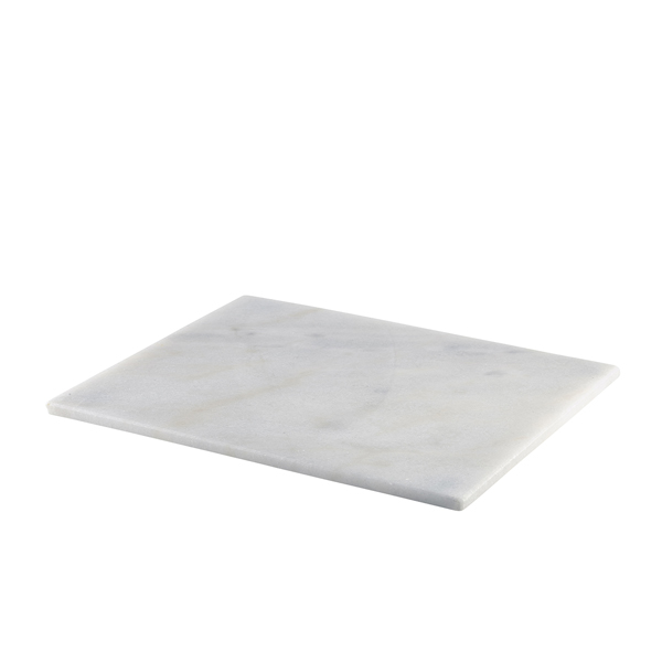 Bandeja de servicio de mármol blanco - 32 x 26 cm (GN 1/2)