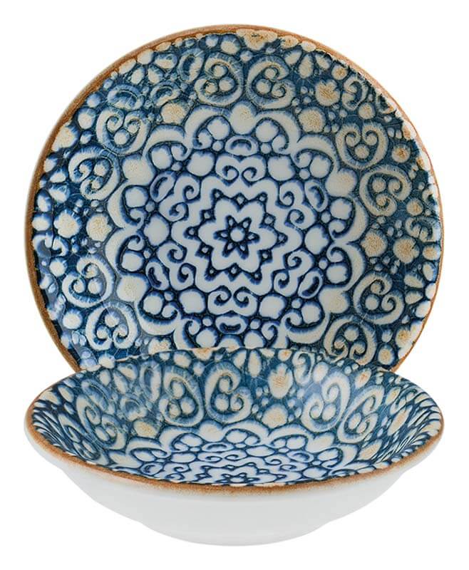 Bonna Alhambra Gourmet Cuencos 13 cm, 22 cl azul - 12 ud