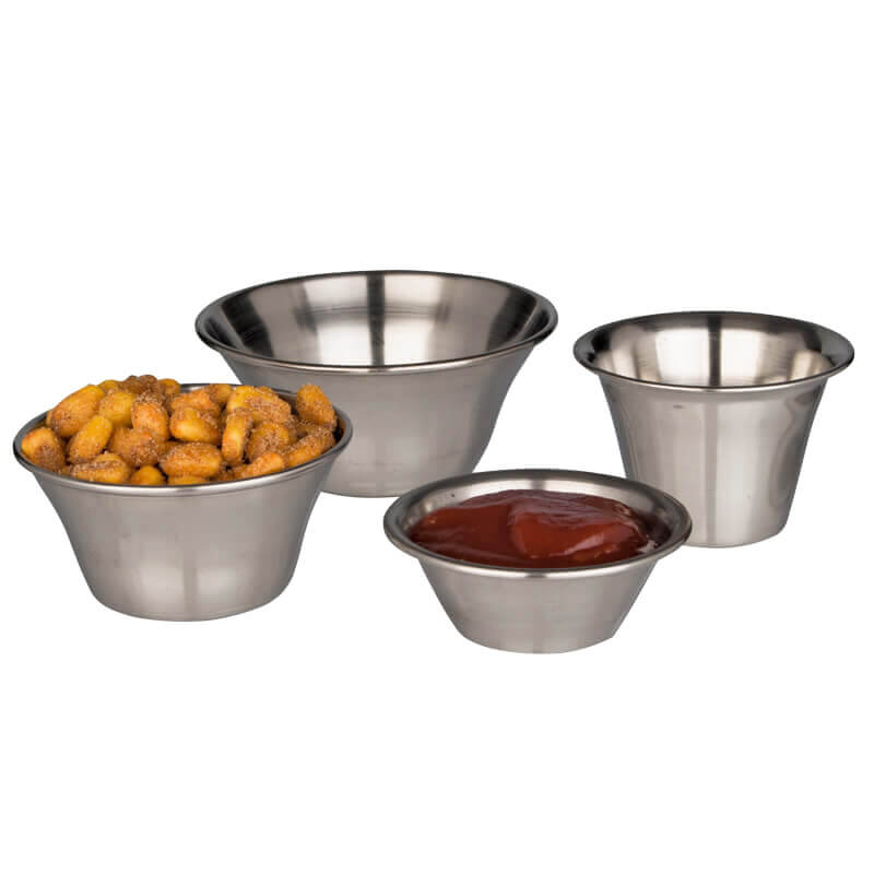 Cuenco para dips y aperitivos, acero inoxidable - varios tamaños