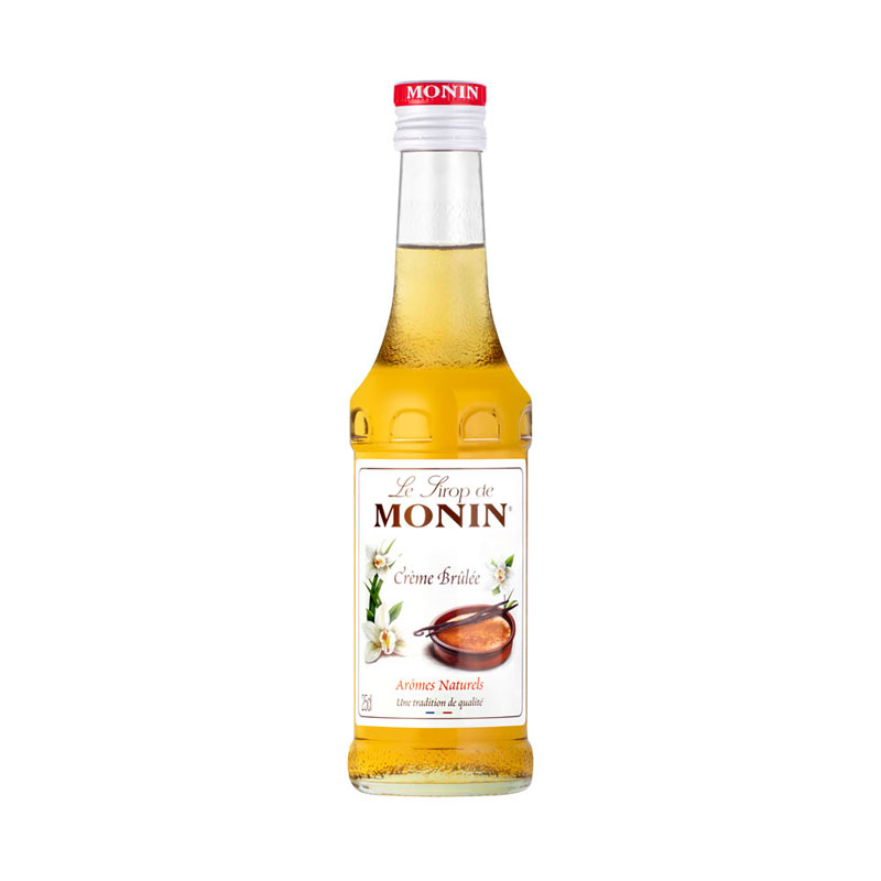 Crème Brûlée - Sirope Monin botella pequeña (0,25 l)