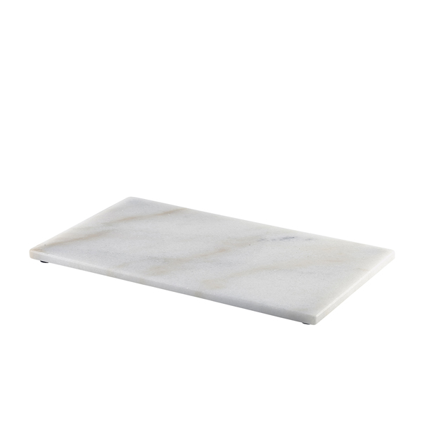 Bandeja de servicio de mármol blanco - 32 x 18 cm (GN 1/3)