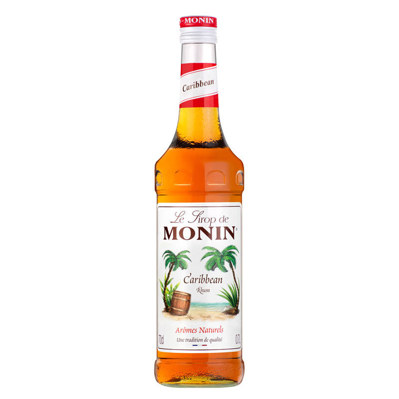 Ron caribeño - Sirope Monin (0,7 l)