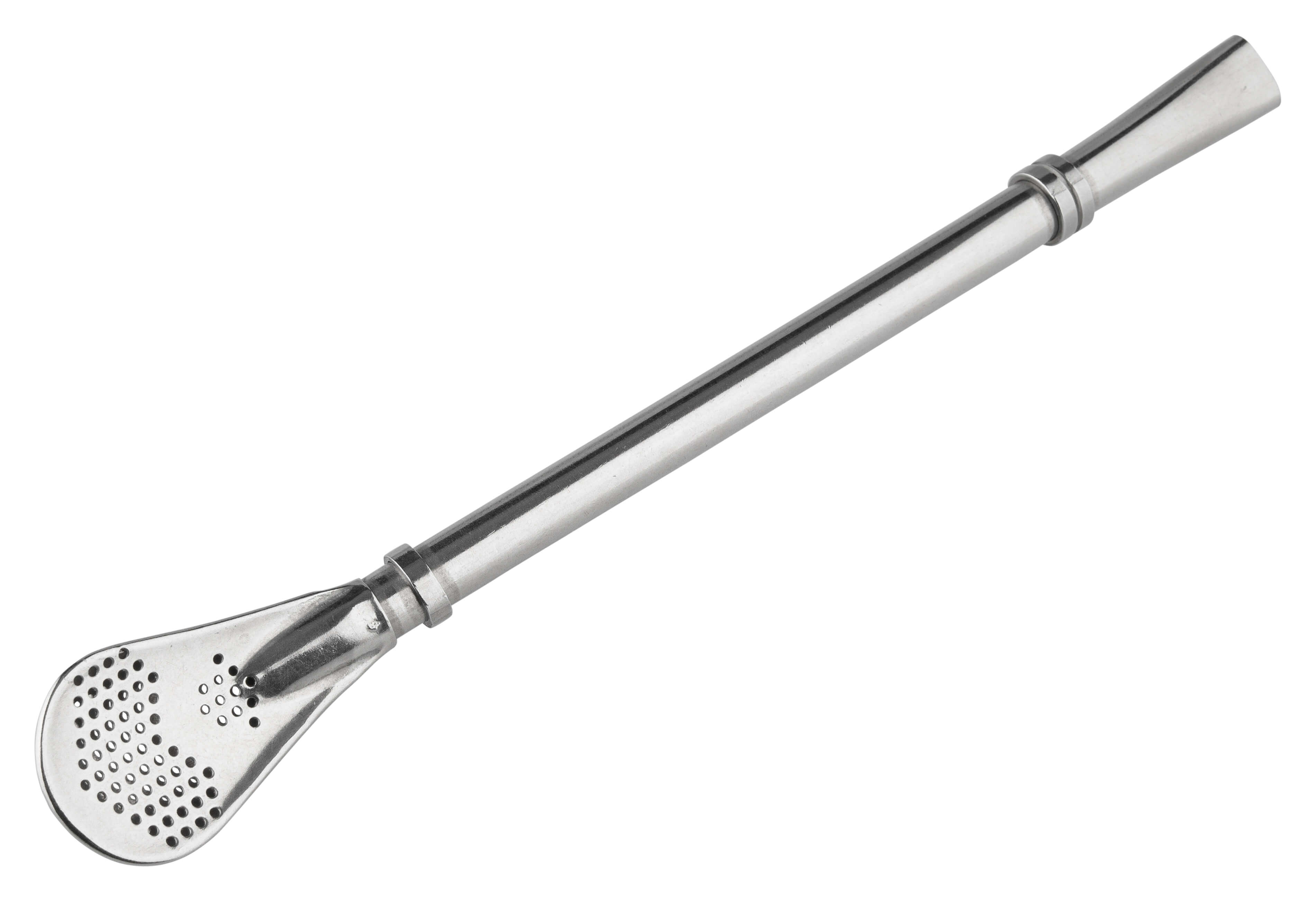 Pajitas para mate, acero inoxidable - 15,5 cm (6 uds)