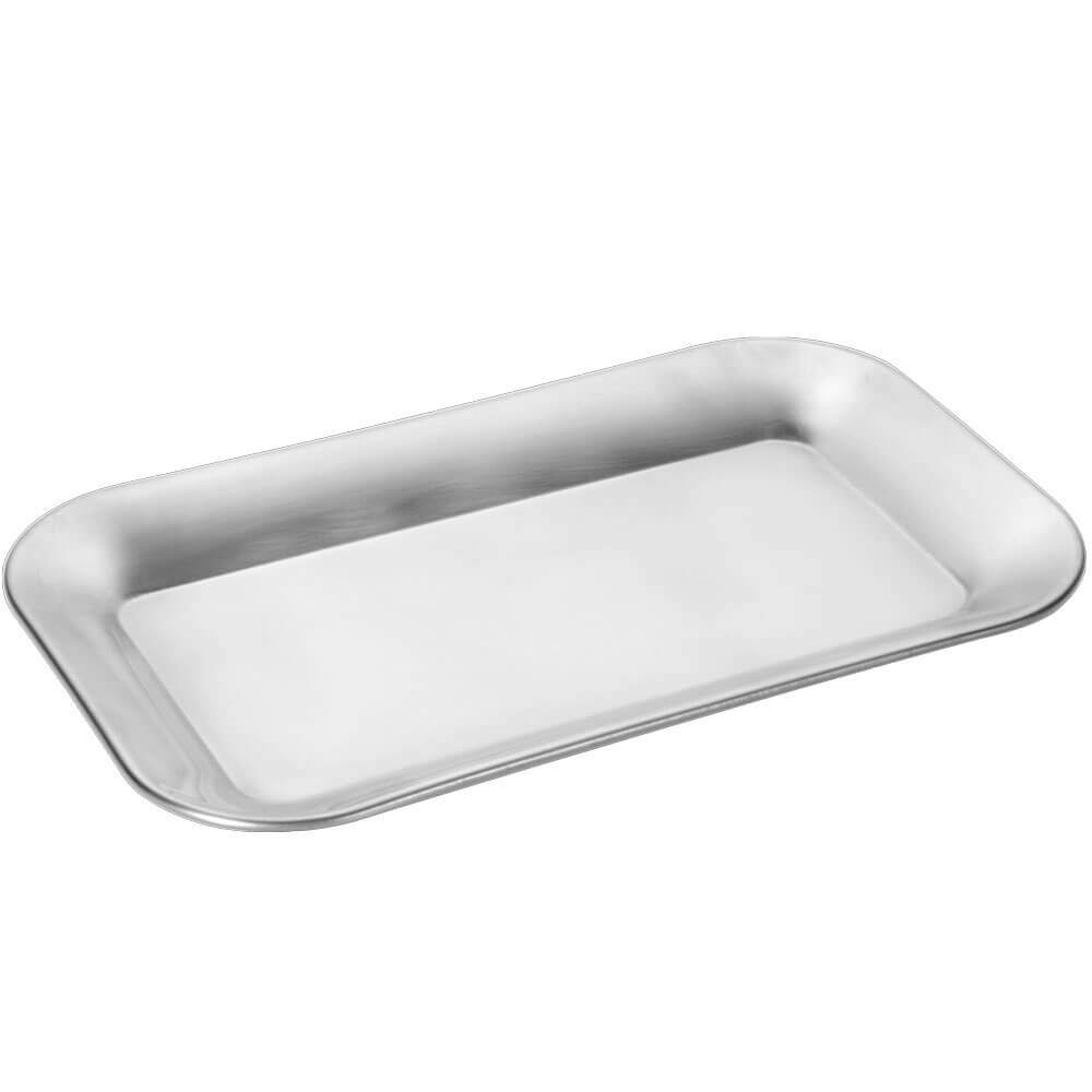 Bandeja, acero inoxidable - lisa