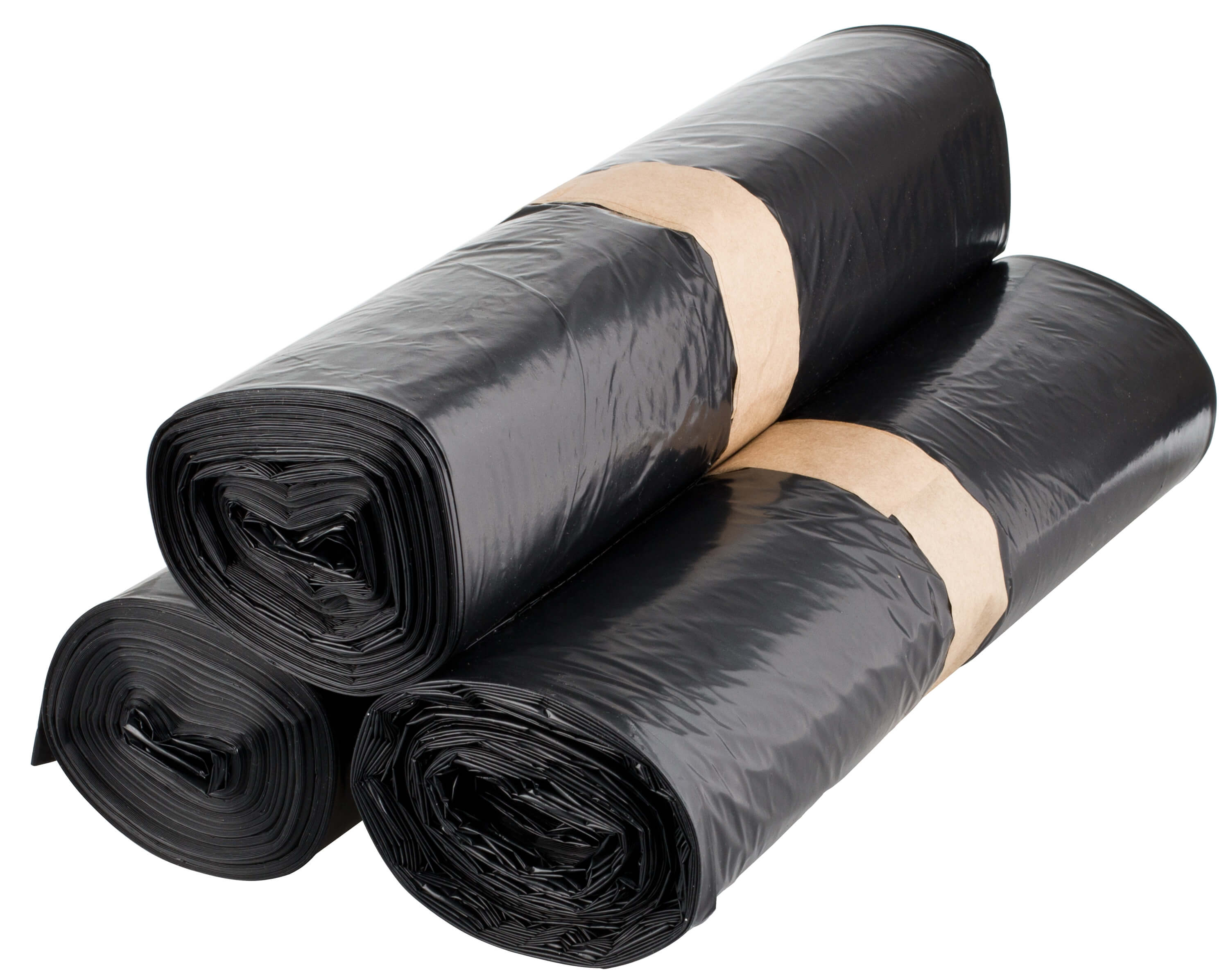 Bolsas de basura tipo 60, negras - 120 l (rollo con 25 uds.)