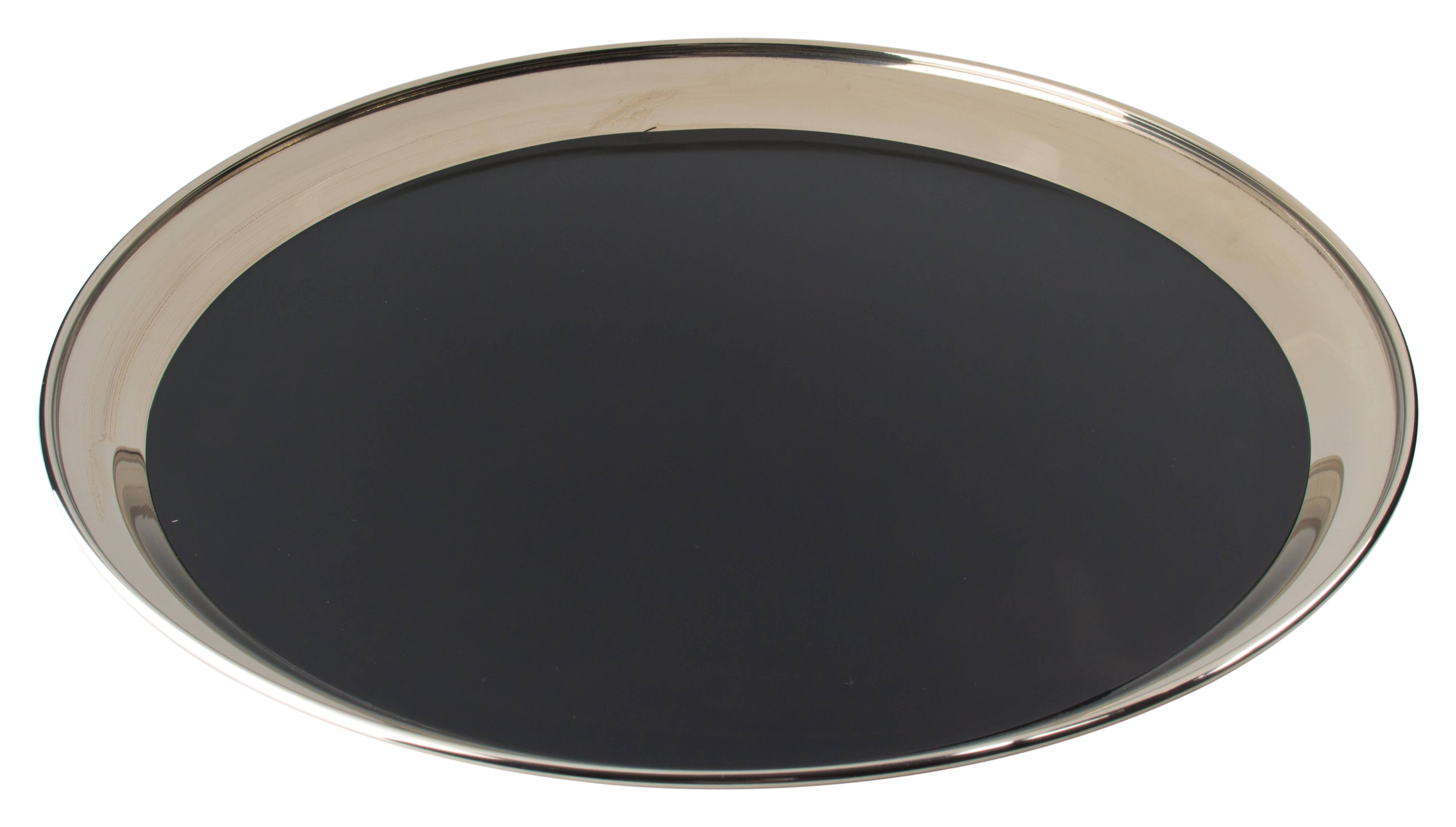 Bandeja de servicio, acero inoxidable/vinilo, 36 cm