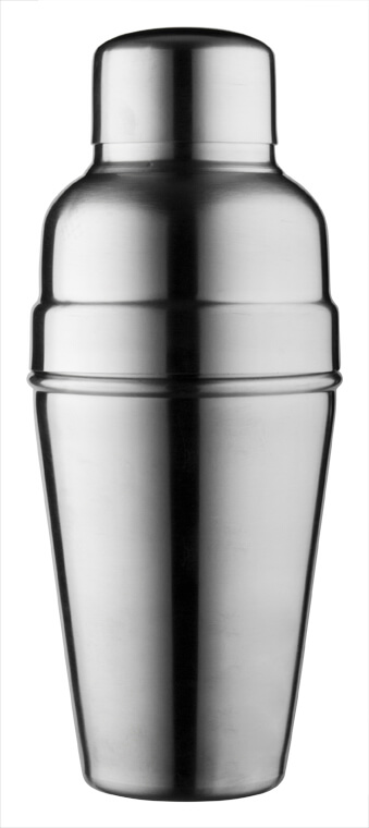Coctelera, BAR AID, acero inoxidable mate, tres piezas (500 ml)