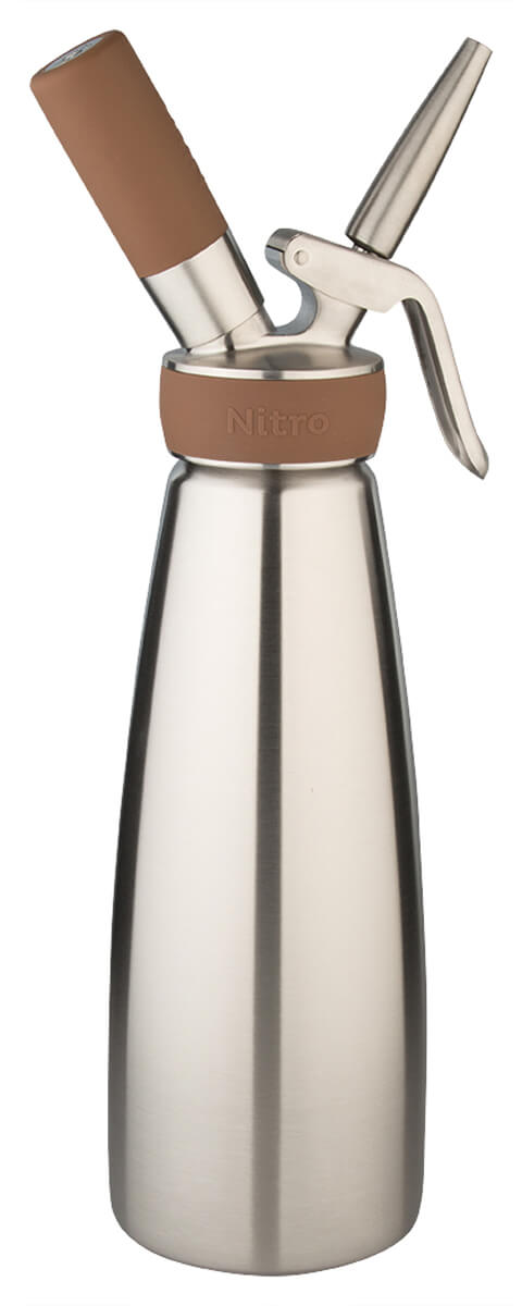 iSi Nitro Whip, acero inoxidable - 1,0 l