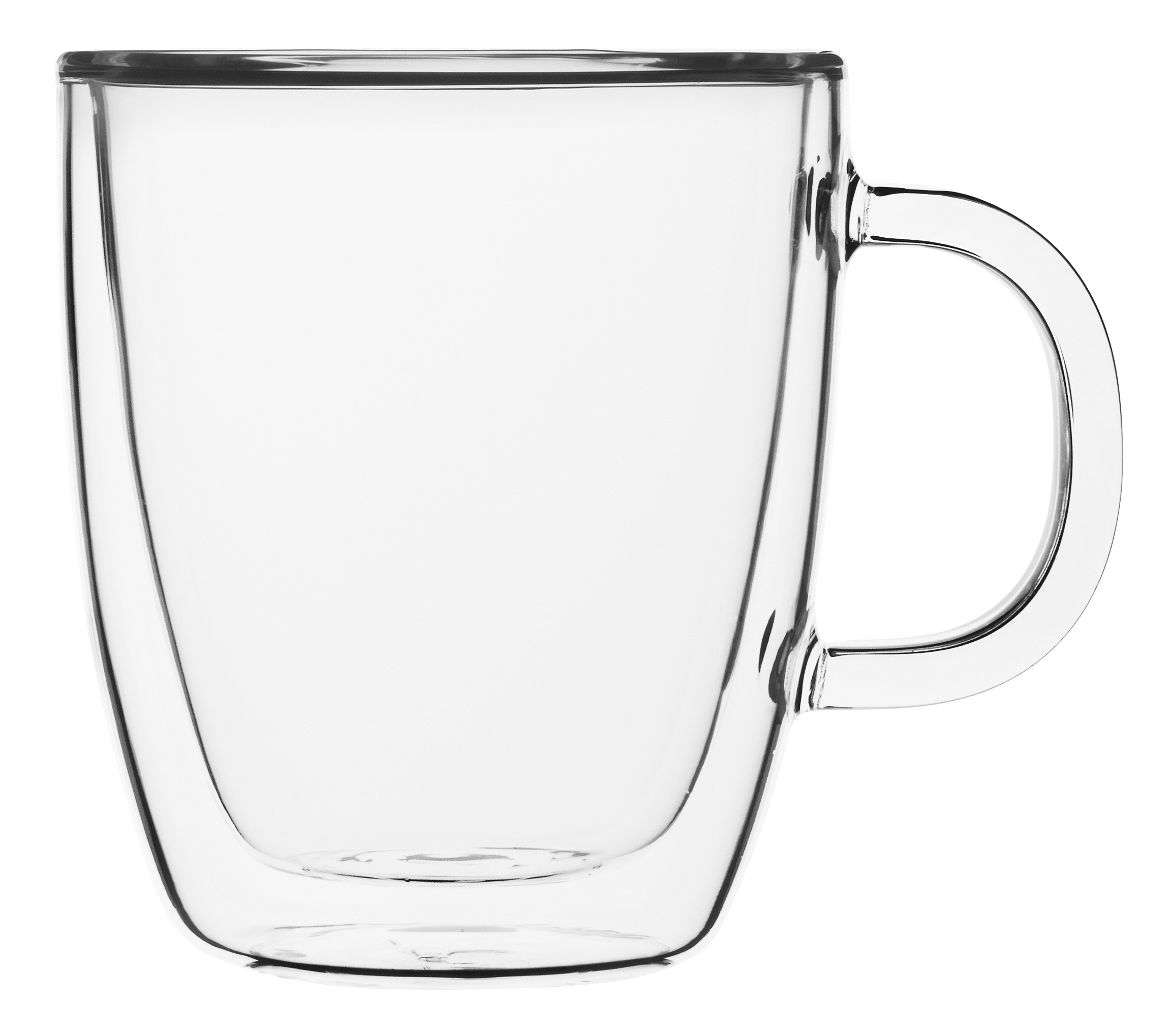 Vaso de té con asa, de doble pared, Enjoy - 0,36 l