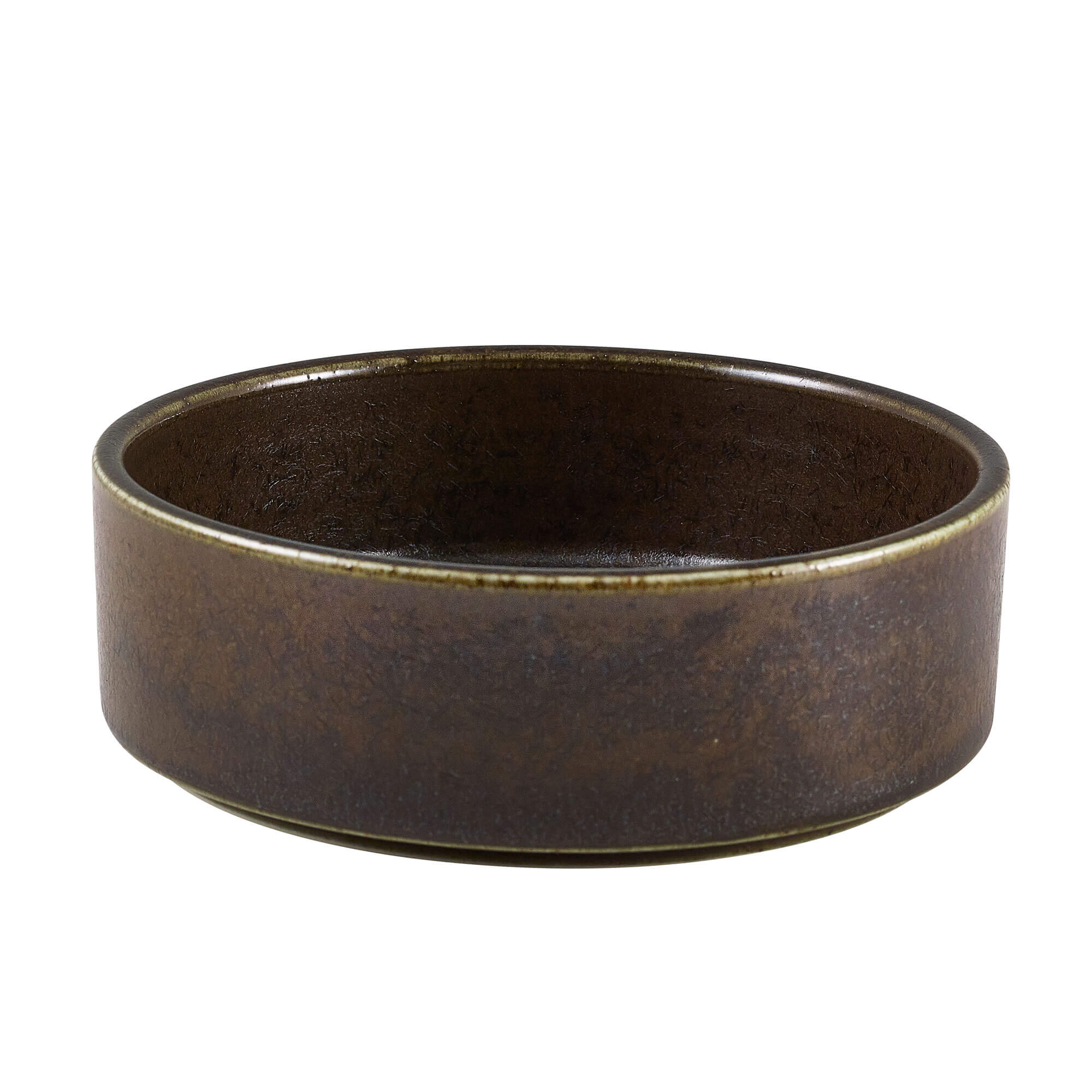 Bandeja de presentación Terra Cinder Black - 13 cm (6 uds)