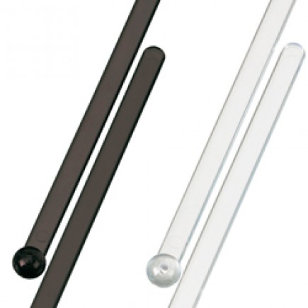 Agitador de cóctel esférico - 0,5 cm x 18,5 cm (500 uds)