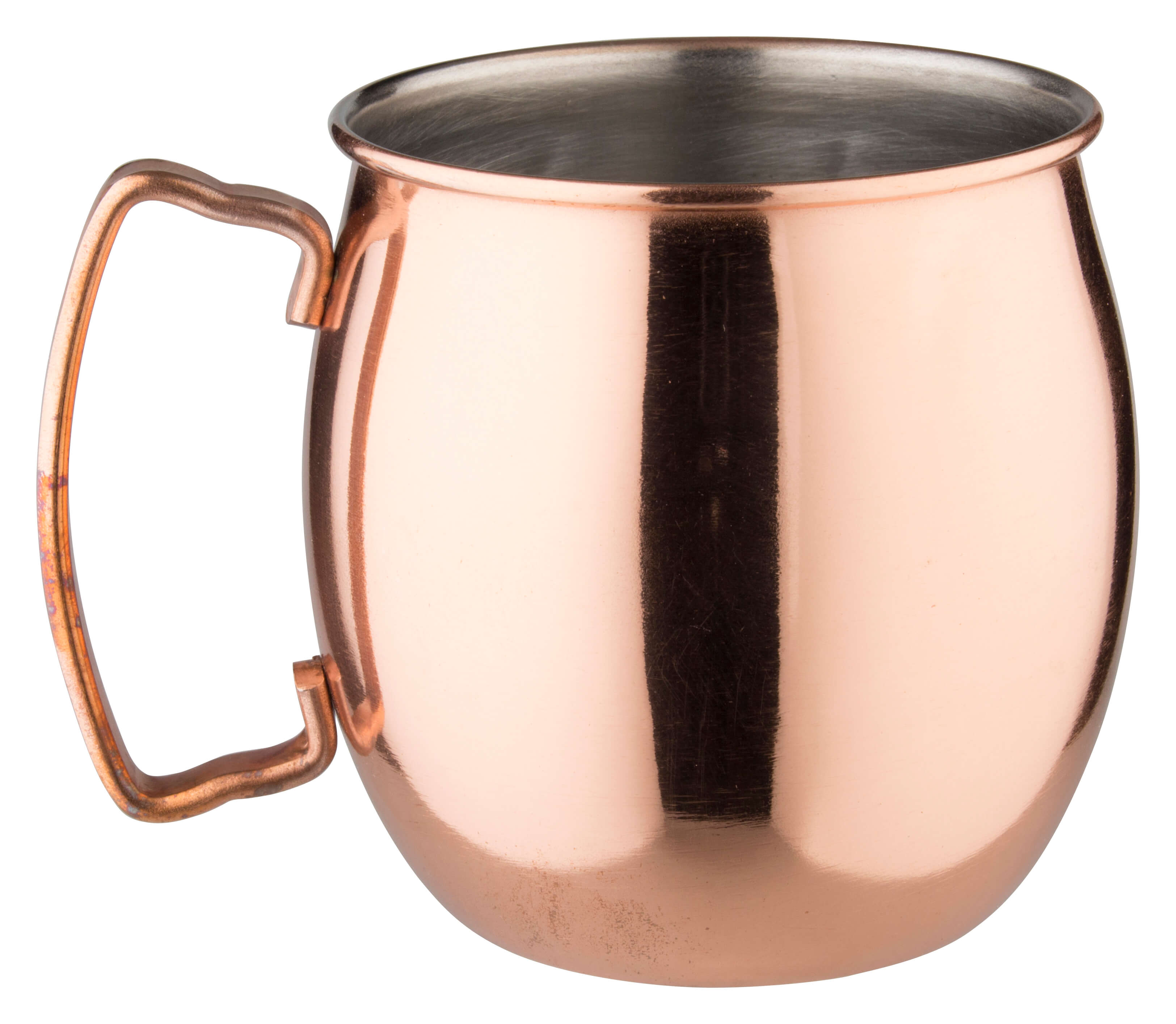 Vaso de acero inoxidable Moscow Mule, color cobre, Prime Bar - 400 ml