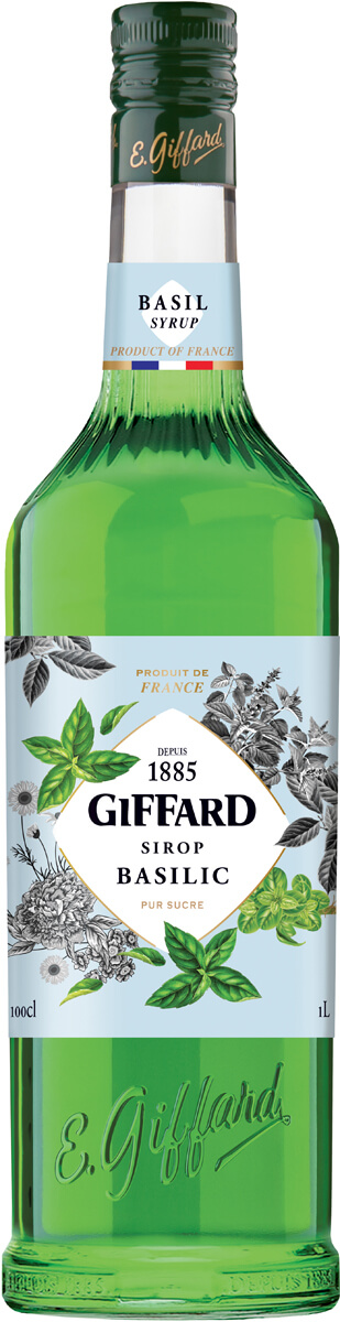 Albahaca - Sirope Giffard (1,0 l)