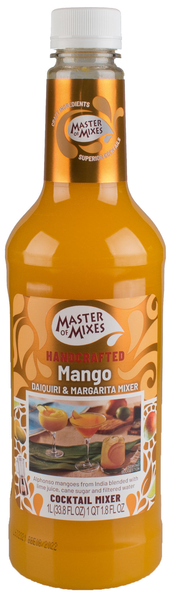 Mezcla para margarita de mango - Master of Mixes (1,0 l)