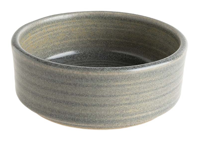 Bonna Hornfels Ripple Bandeja apilable 6 cm, 35 cl gris - 12 ud