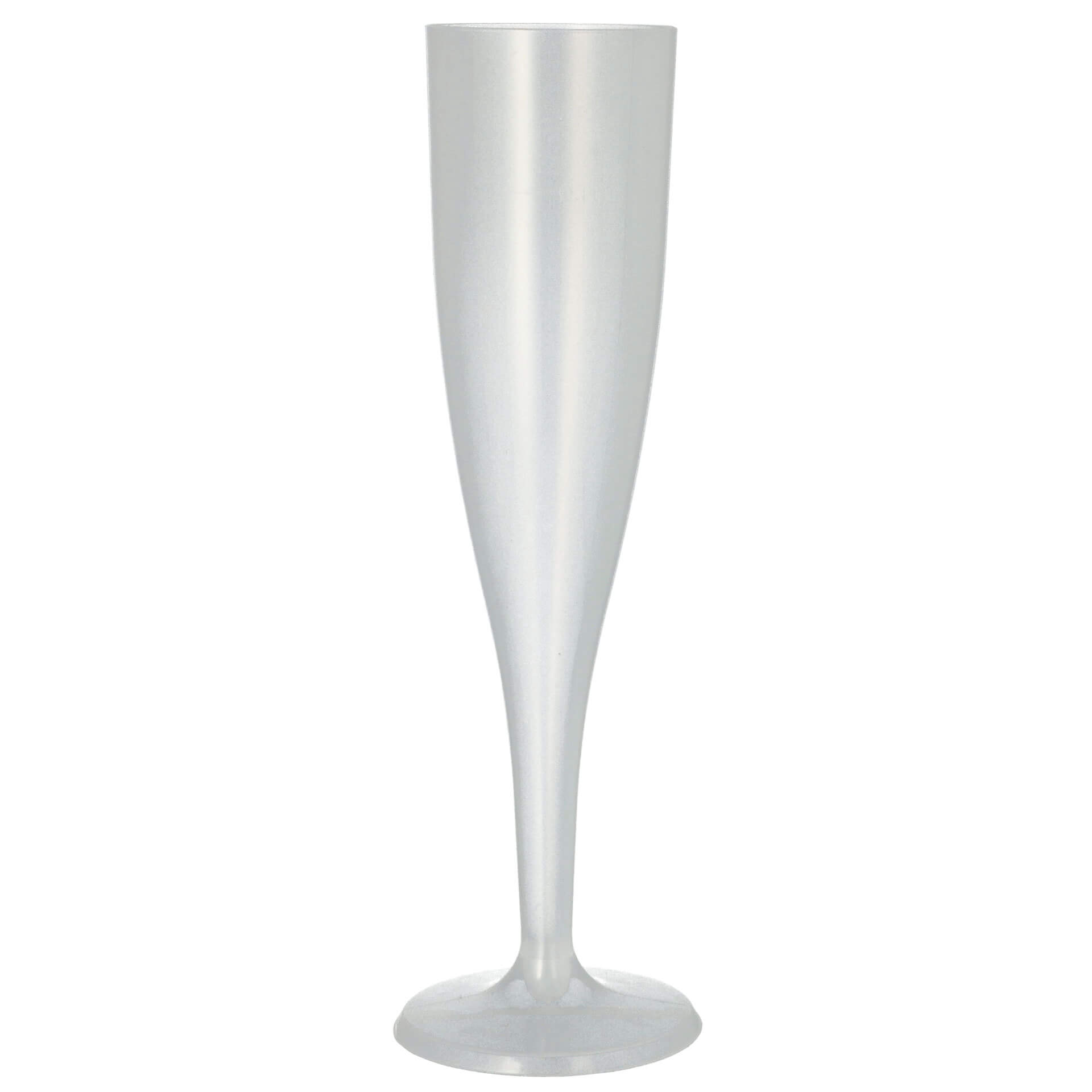 Copa de champán reutilizable de plástico, polipropileno - 0,1 l (10 uds)