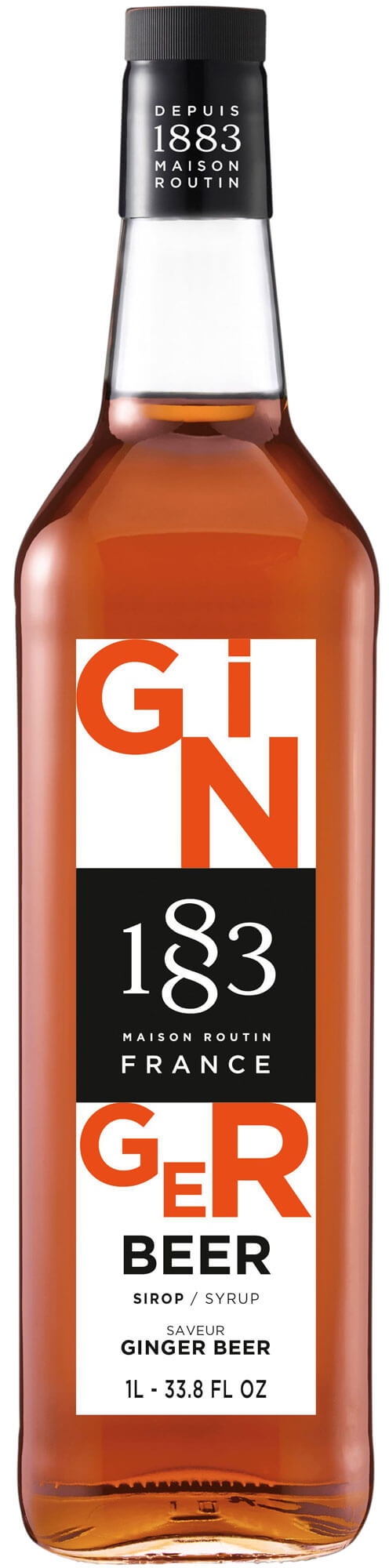 Cerveza de jengibre - Sirope Maison Routin 1883 (1,0 l)