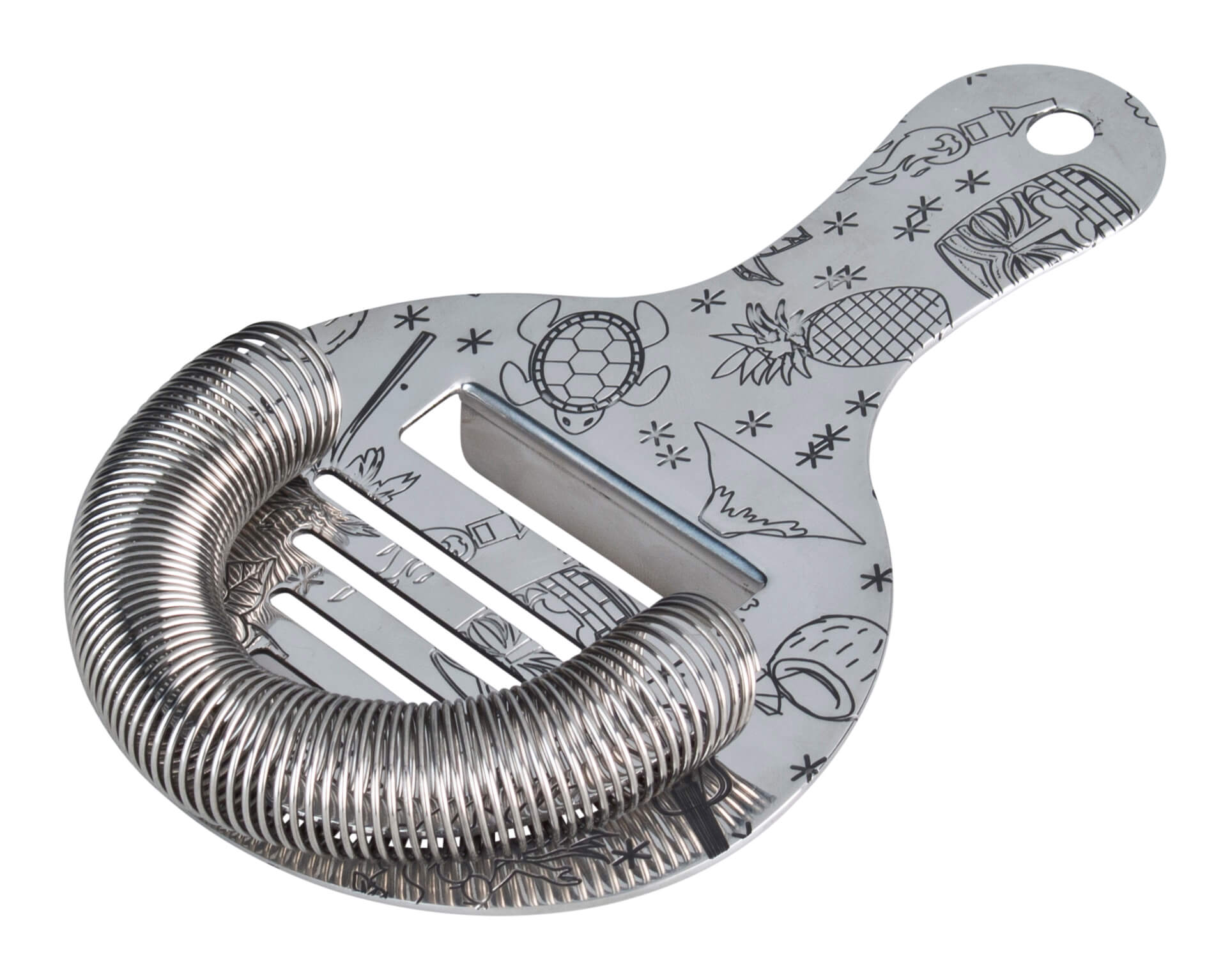 Colador Hawthorne Tiki, Urban Bar - Acero inoxidable (10 cm)