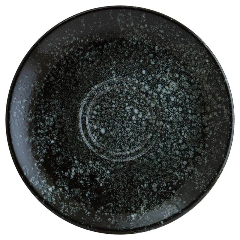 Bonna Cosmos Black Gourmet Platillo combinado 16 cm negro - 6 ud
