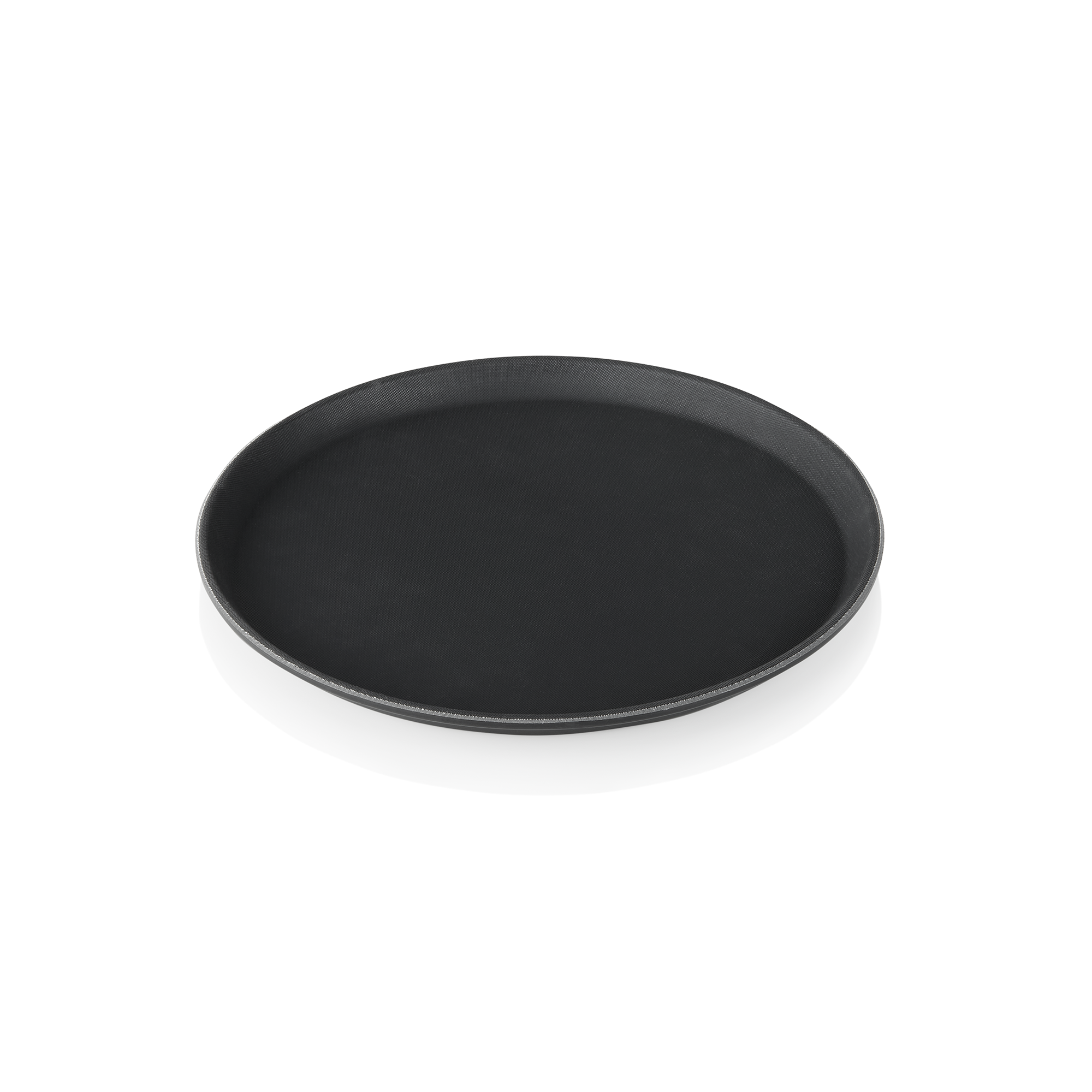 Bandeja antideslizante, polipropileno negro - 40 cm