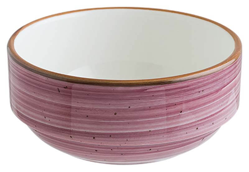 Bonna Aura Blackberry Banquet Bandeja apilable 12 cm, 35 cl, morada - 12 unidades