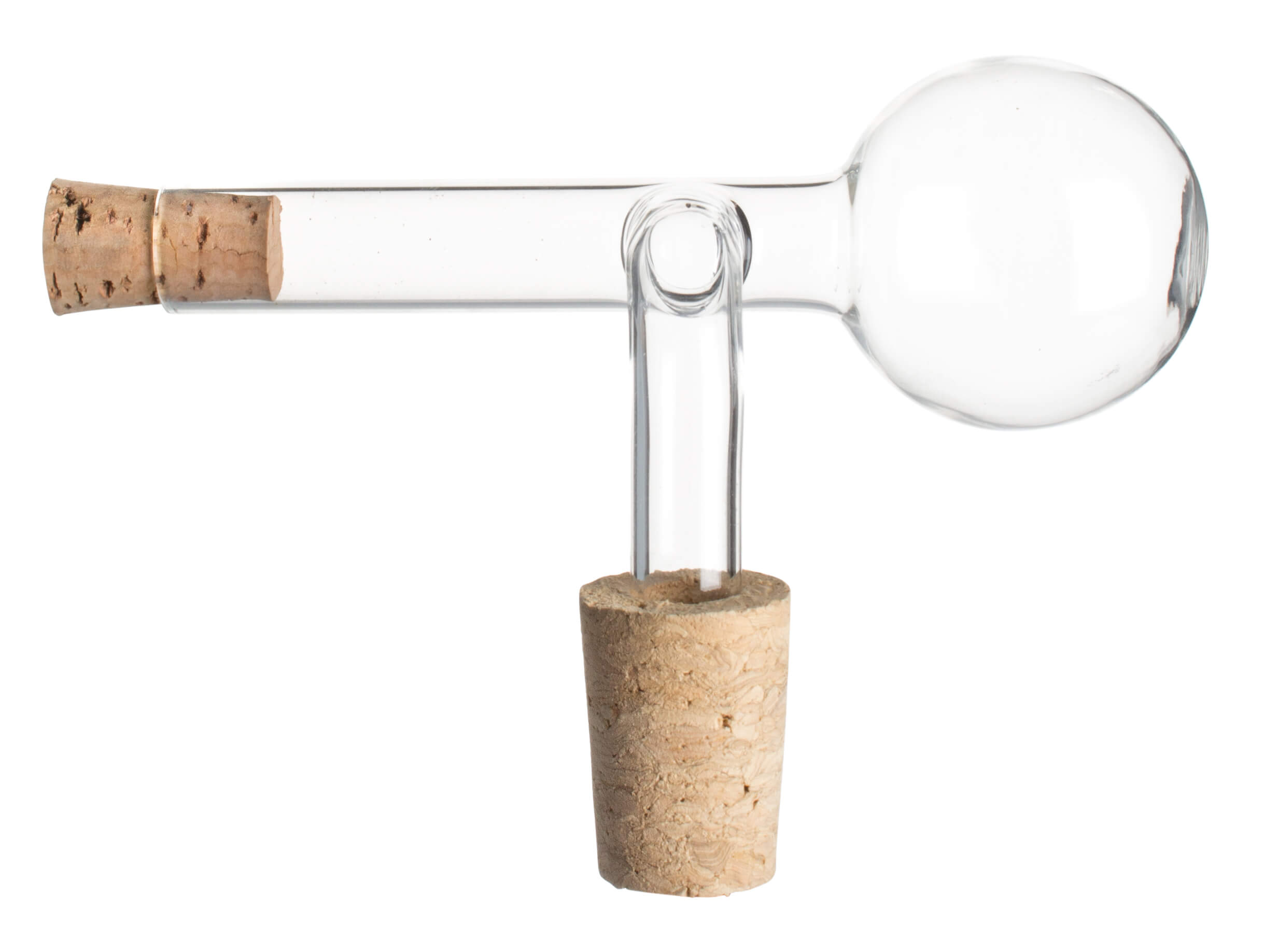 Dosificador 2 cl, con tapón - Vidrio, corcho natural