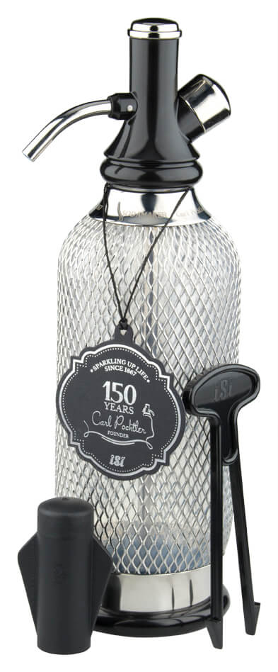 Sifón de soda clásico, con red, iSi - 1 l