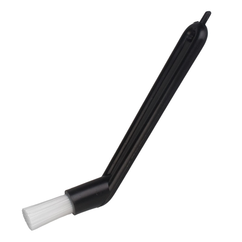Cepillo para grupo de café, plástico negro, 15 cm