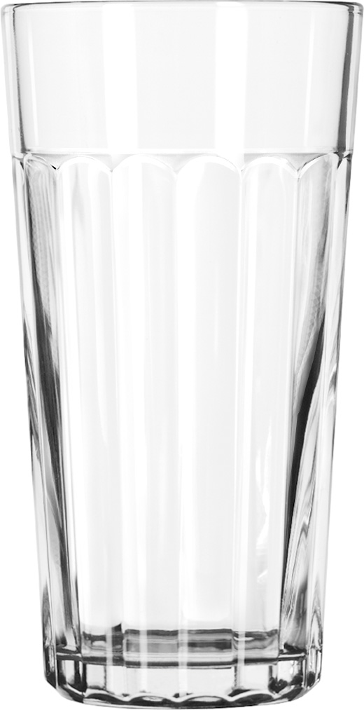 Vaso para té helado, Paneled Tumblers Libbey - 592 ml