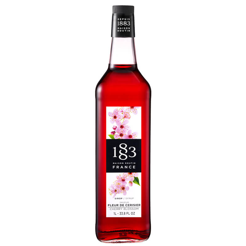 Flor de cerezo - Sirope Maison Routin 1883 (1,0 l)