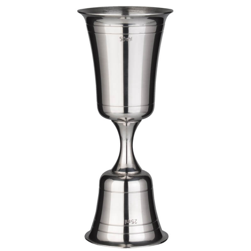 Medidor doble / Jigger - Acero inoxidable (25/50 ml)