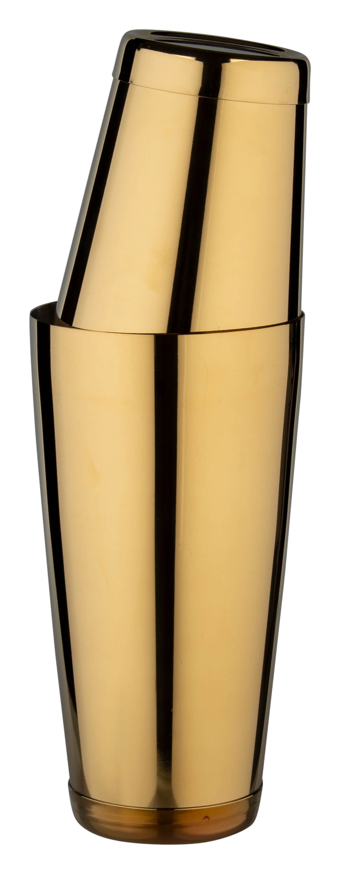 coctelera Tin on Tin con base con peso, Prime Bar - dorado (850 ml)