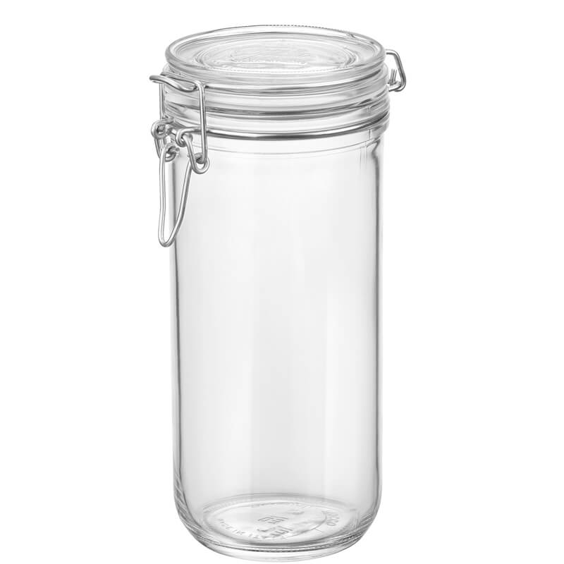 Tarro con tapa metálica / Tarro para conservas Fido - 1000 ml