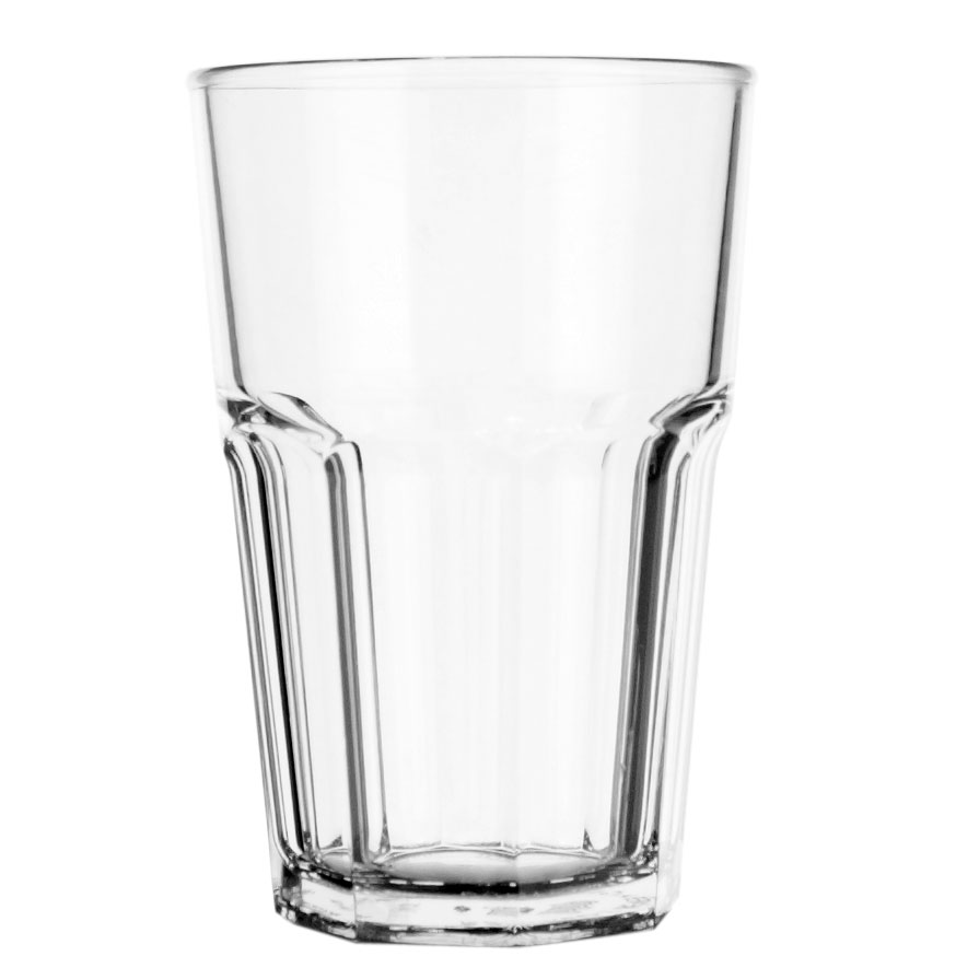 Vaso de plástico Remedy, policarbonato - 400 ml (1 ud)