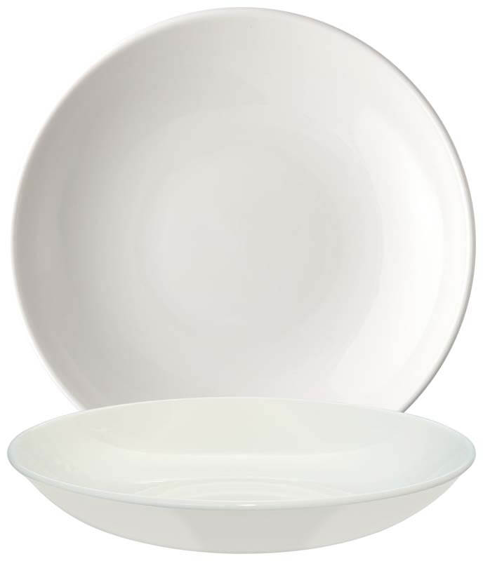 Bonna Bloom Cream Plato hondo 25 cm crema - 6 ud