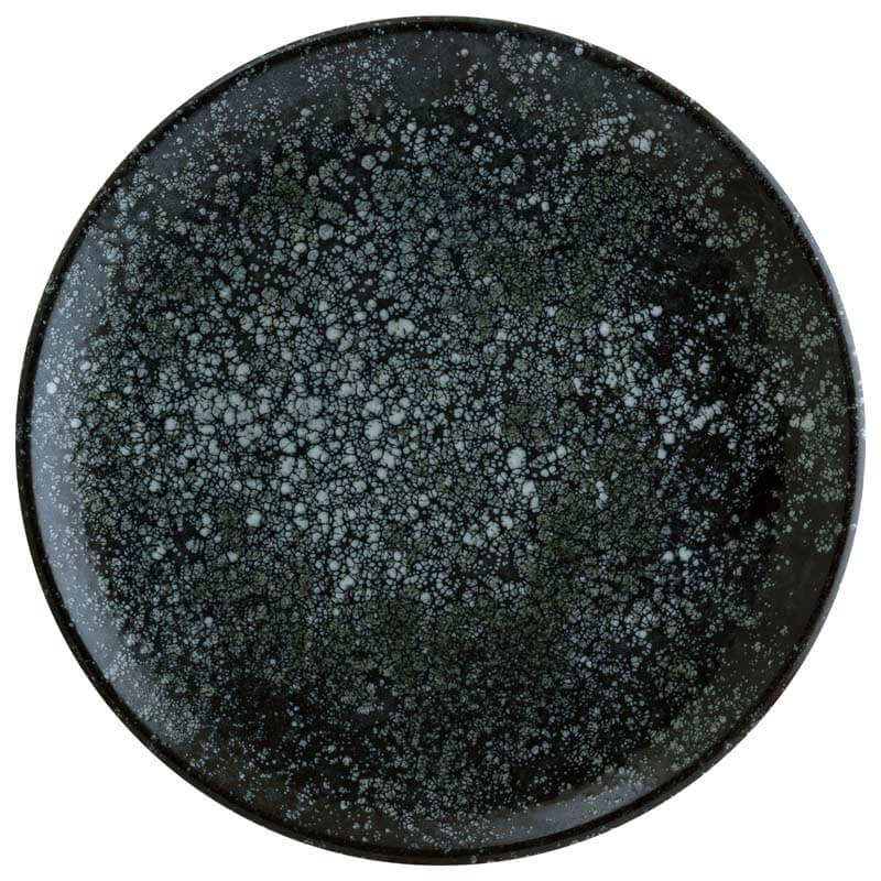 Bonna Cosmos Black Gourmet Plato llano 21 cm negro - 12 ud