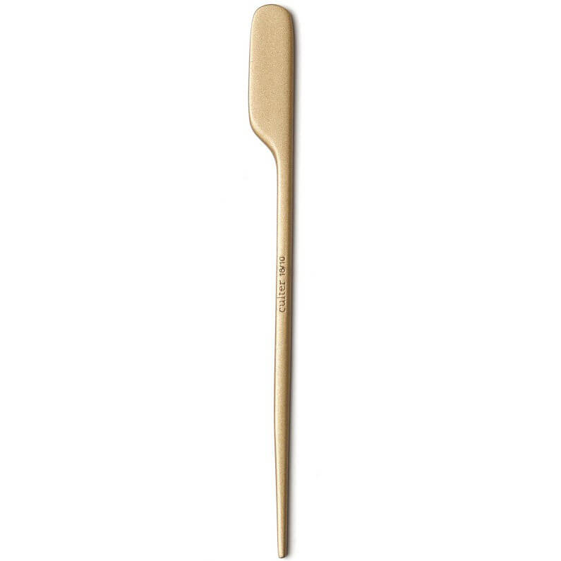 Brochetas para cócteles, acero inoxidable color cobre - 100 mm (12 uds)